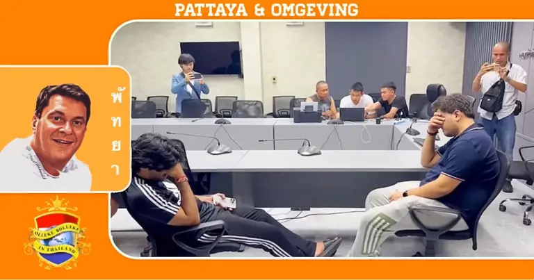🎥 | Toeristenpolitie Pattaya arresteert twee Indiase toeristen op hun eerste dag in Thailand voor diefstal van camerabatterij