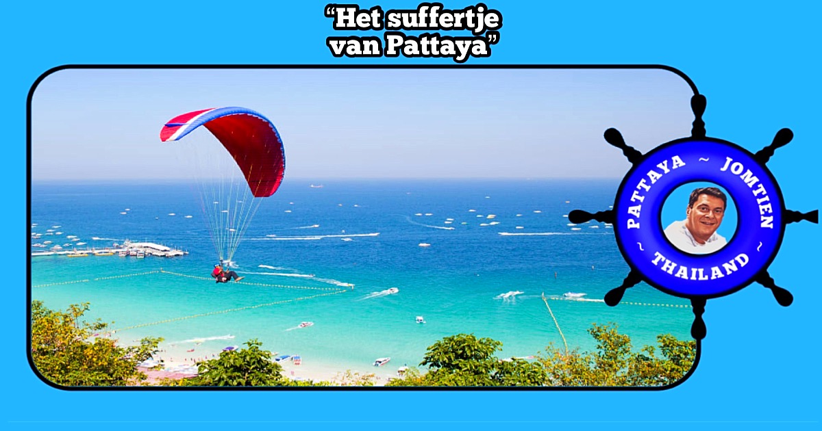 Zullen we de vliegende Hollander Coen de Laat tijdens Paragliding-wedstrijd in Pattaya ook door de lucht zien scheren?