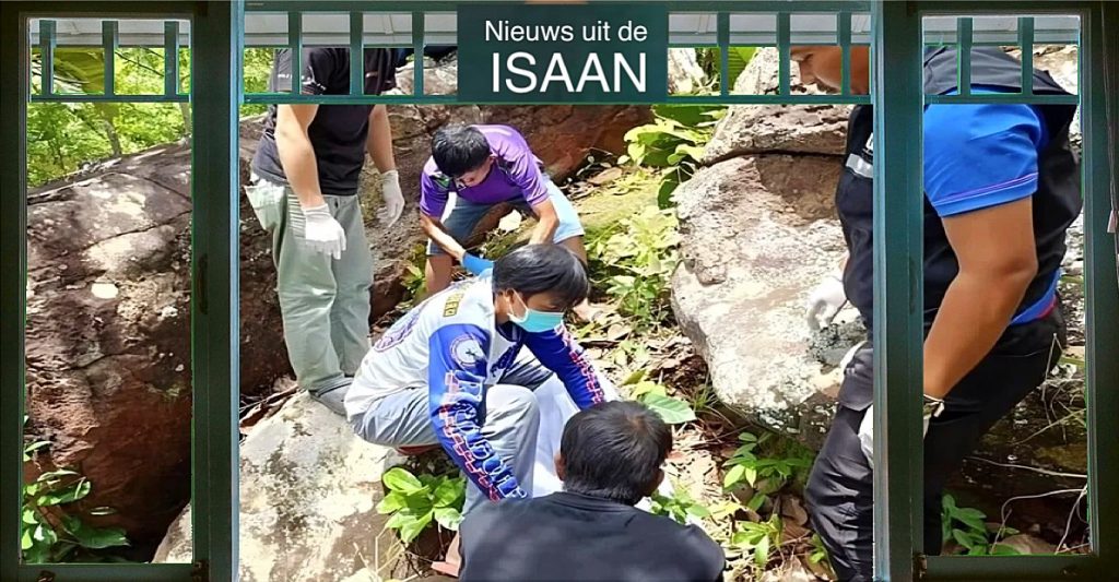 Jachtpartij eindigt in Noordoost-Thailand in een drama, jager per ongeluk in het bos van Loei neergeschoten