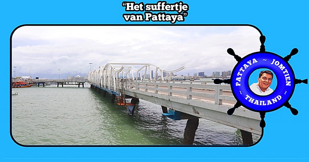 De bouw van de overkapping van de  Bali Hai pier in Pattaya vordert gestaag maar is klaar voor het hoogseizoen