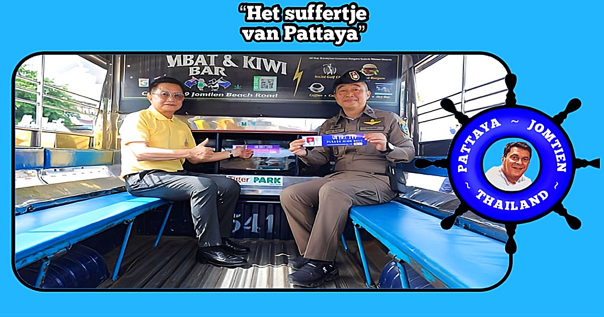 Pattaya lanceert na een tragisch ongeluk een campagne omtrent de veiligheid van de baht-busjes in de stad