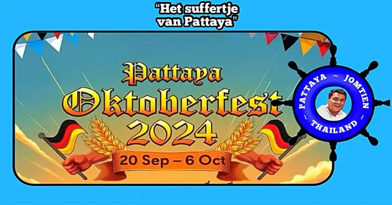 Het Oktoberfest van 2024 belooft het ultieme Duitse eet- en drinkfestival in Pattaya te worden