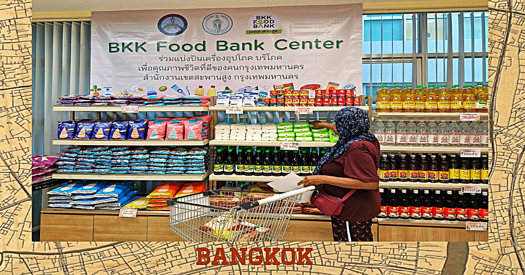Bangkok opent zijn 50e voedselbank en levert 2 miljoen maaltijden aan de behoeftige medemens