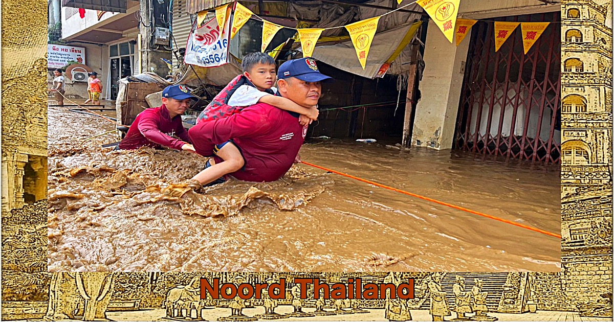 Thailand worstelt met de overstromingsramp, de strijd is nog niet gestreden