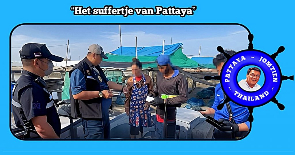 Immigratiedienst Chonburi treedt hard op tegen illegale buitenlandse vissers in Pattaya