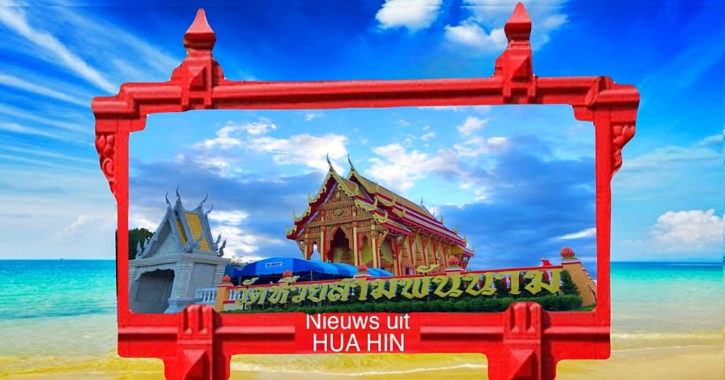 Dieven hebben de heilige bellen uit een bekende tempel in Hua Hin gestolen