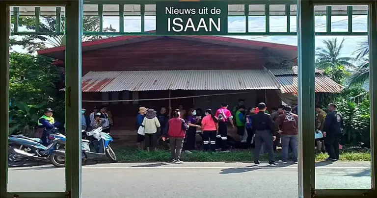 Stoffelijk overschot zonder hoofd van een Thaise man in een schuilkelder in Noordoost-Thailand aangetroffen