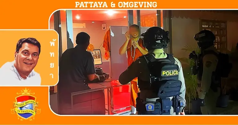 Transgender monnik die in Pattaya stijf stond van de drugs, gelaïciseerd en aangeklaagd