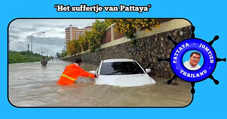 Burgemeester van Pattaya belooft om het aantal overstromingen binnen 150 dagen te verminderen