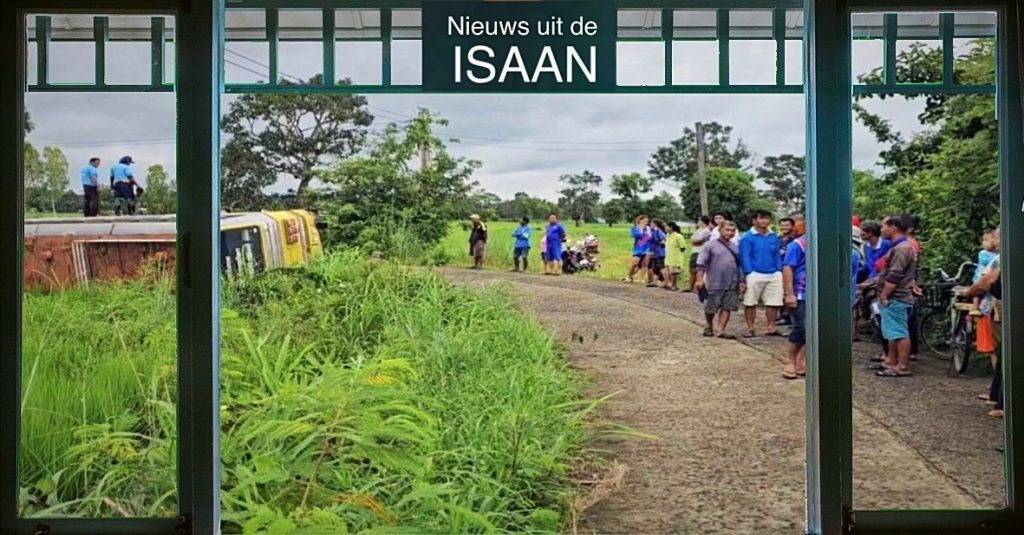 Schoolbus in Noordoost-Thailand verongelukt, 20 leerlingen gewond