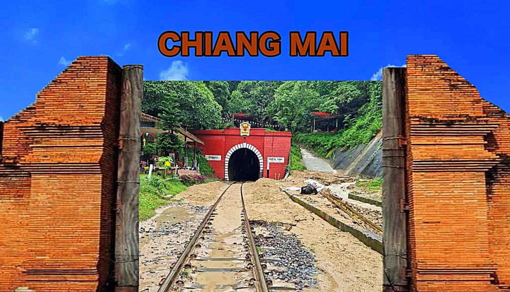 De spoorwegdienst tussen Lampang en Chiang Mai is stilgelegd ivm modderstromen 