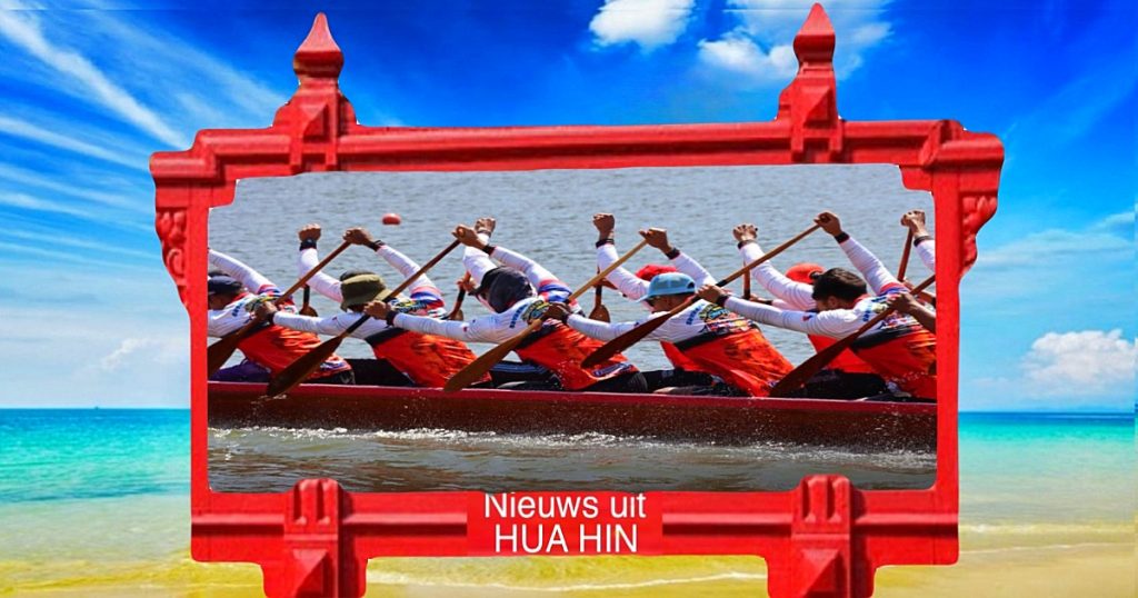 Naar verwachting wordt in november in Hua Hin de longboatrace gehouden