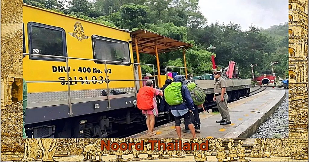 Reddingsoperatie in Noord-Thailand, 50 toeristen per trein uit het Doi Khun Tan National Park geëvacueerd