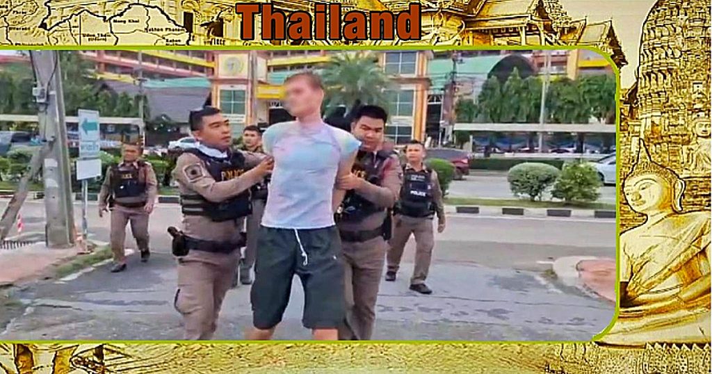 🎥 | Dronken Belg maakte het te bont in Thais politiebureau door op de grond te poepen en in zijn ondergoed rond te dansen 