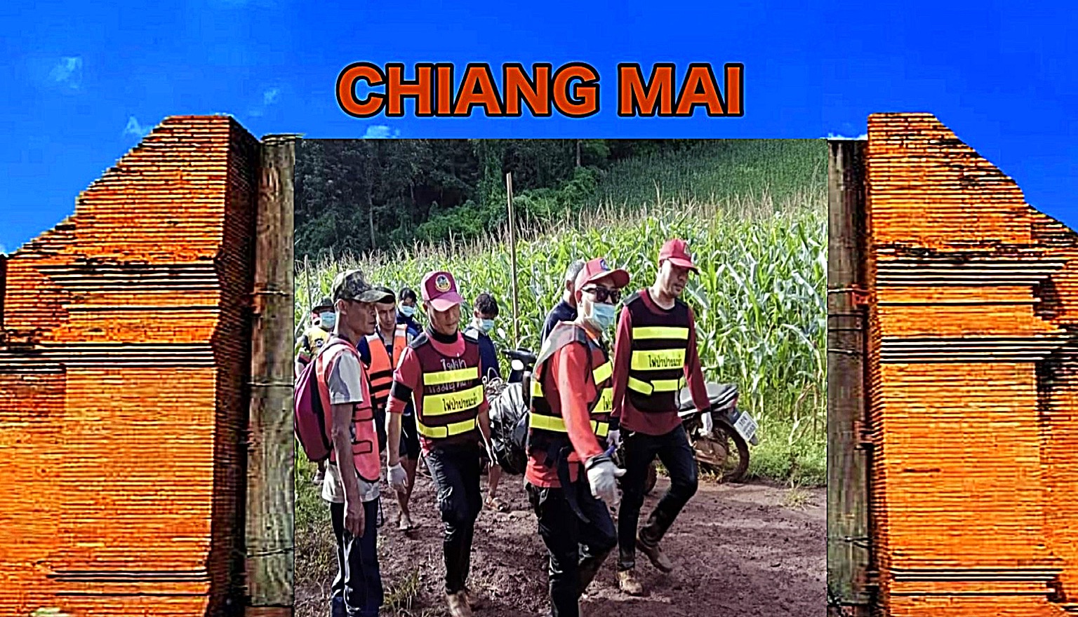 Zware overstromingen in Noord-Thailand, twee Israëlische toeristen moesten uit een resort in Pai gered worden