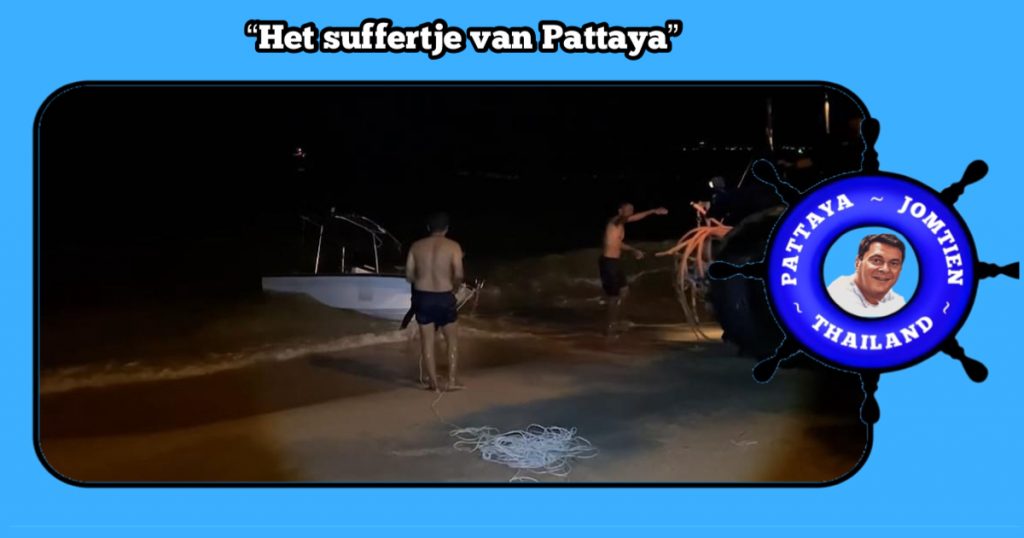 Twee mannen weten 4 uur in de golf van Thailand te overleven nadat hun boot naar de kelder ging