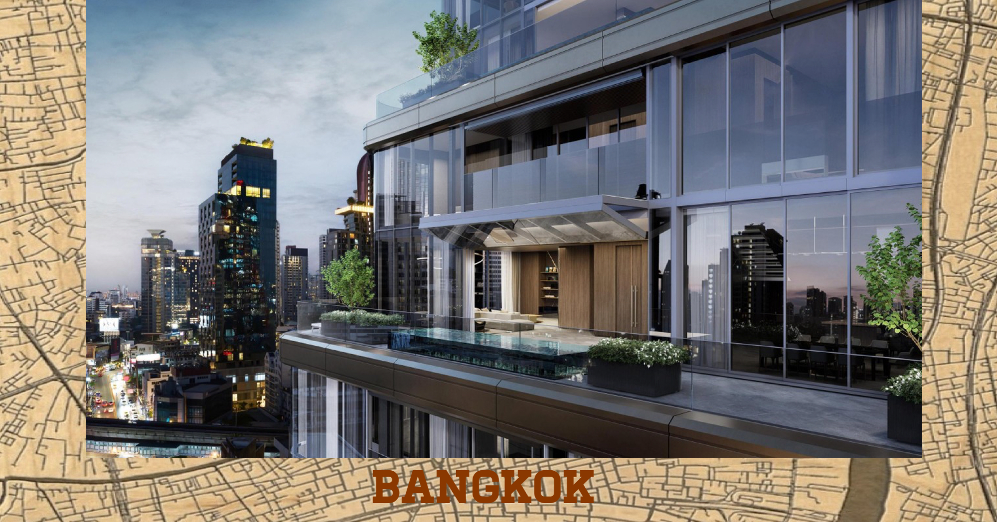 Porsche bouwt luxewoningen in Bangkok, met luchtvilla’s van vier verdiepingen