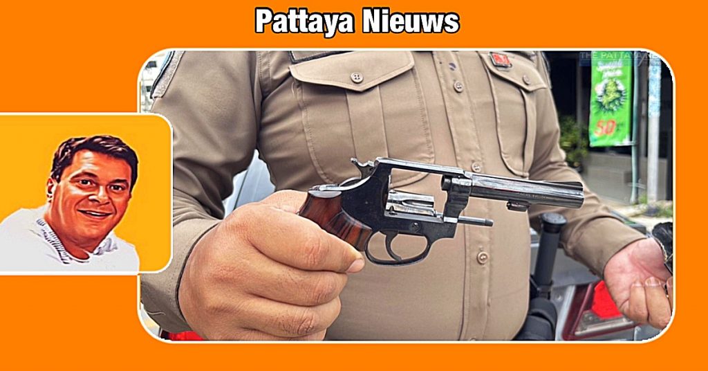 Schietpartij breekt uit na een chaotische achtervolging door Pattaya vanwege een vermeend misverstand over vrouw