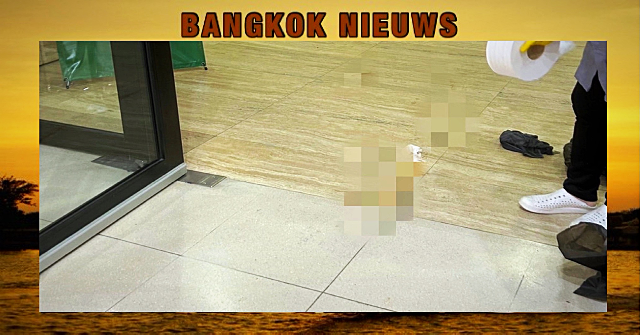 Hoe is het mogelijk ? Stinkende ontlastingsspoor gevonden in parlementsgebouw van Thailand