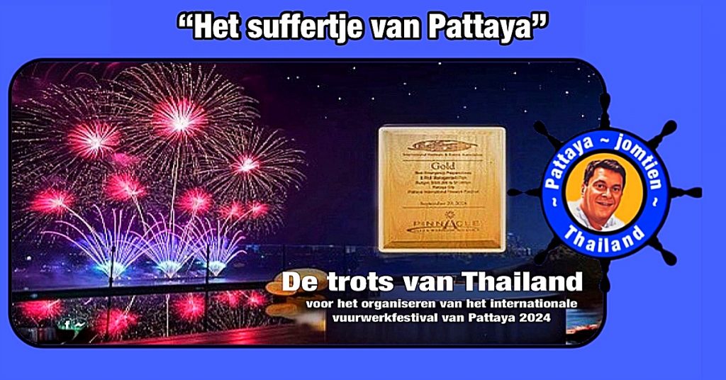 Vuurwerkfestival Pattaya wint wereldwijde prijs, mis de shows van dit jaar op 29 en 30 november niet