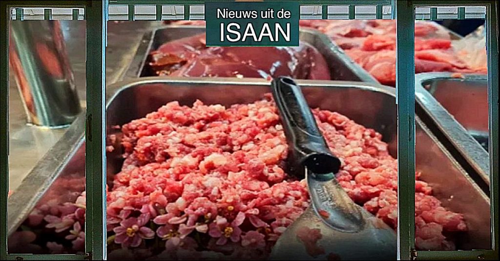 De gezondheidsdienst in Noordoost-Thailand geeft na sterfgevallen, een dringende waarschuwing uit voor het eten van rauw varkensvlees