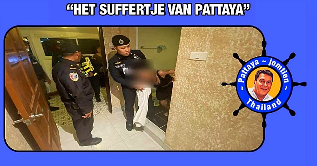 Tierende Thaise vrouw in Pattaya sluit zichzelf op in badkamer van hotel om uitzetting te voorkomen, de  politie arresteert haar