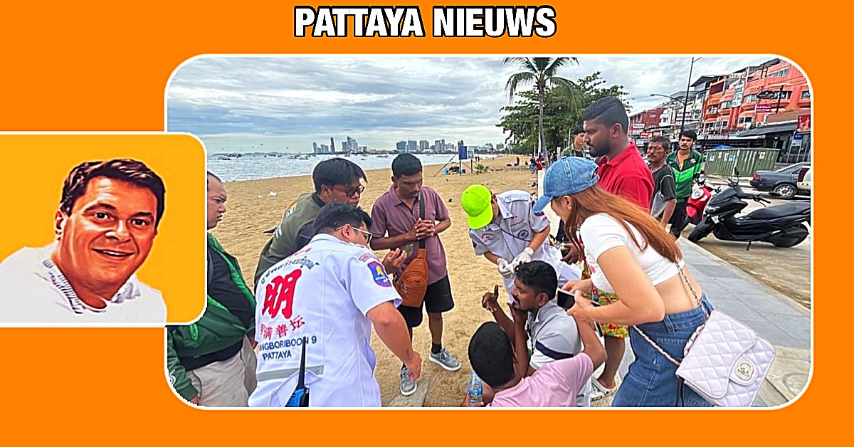 Thaise vrouw mept op de Beach Road van Pattaya een Indiase man het ziekenhuis in wegens ongewenst gedrag