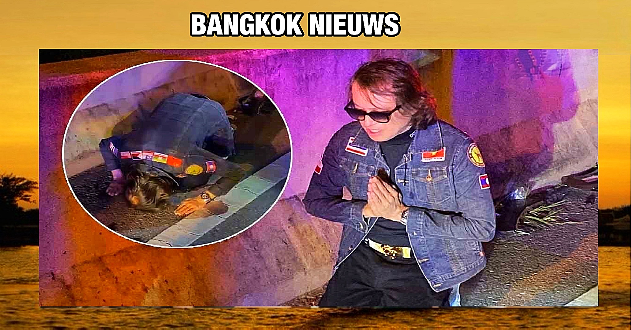 De Thaise zanger Tik Shiro biedt zijn excuses aan voor dodelijke verkeersongeluk in Bangkok