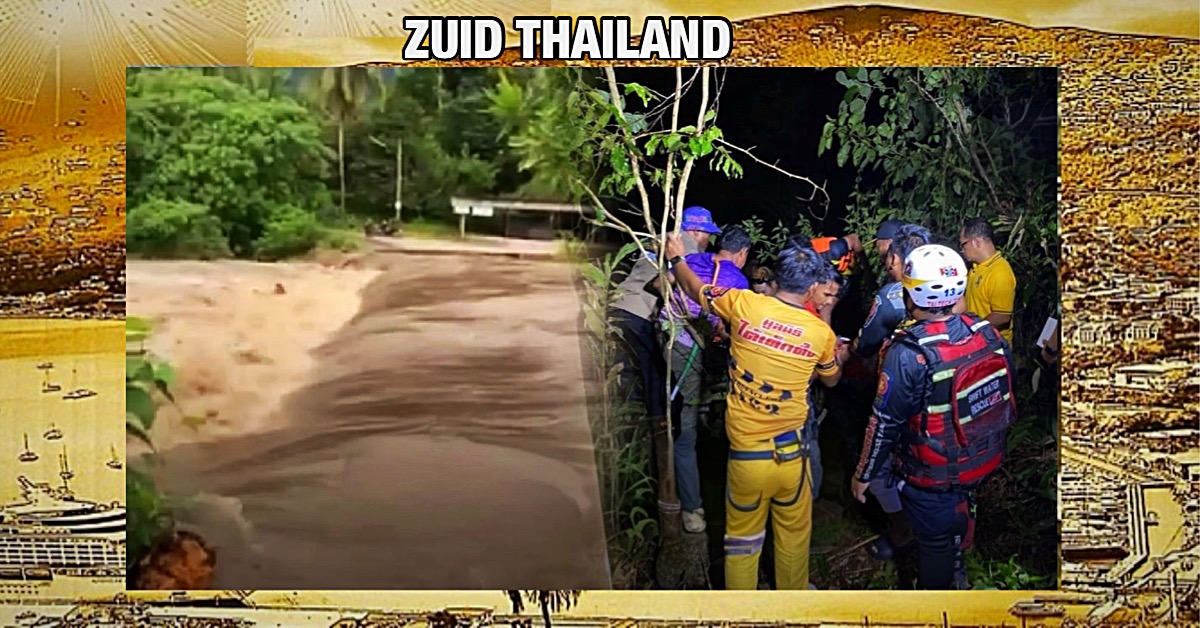 Tragedie in het Luang-gebergte: plotselinge overstroming veegt toeristen weg en eisen levens in Zuid-Thailand