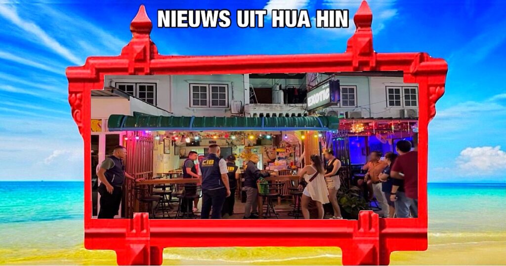 Grootschalige inval in Hua Hin: politie ontmantelt netwerk dat minderjarige prostituees uitbuit