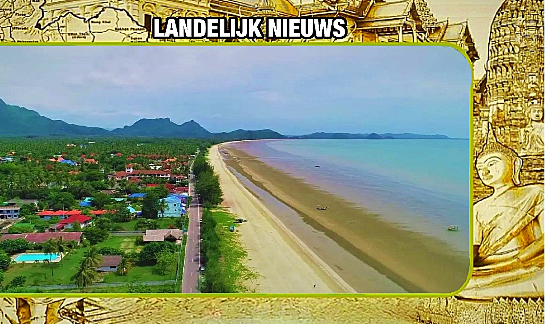 De Thaise Rivièra krijgt vorm, nu 515 kilometer van de 950 kilometer, weg gerealiseerd is.