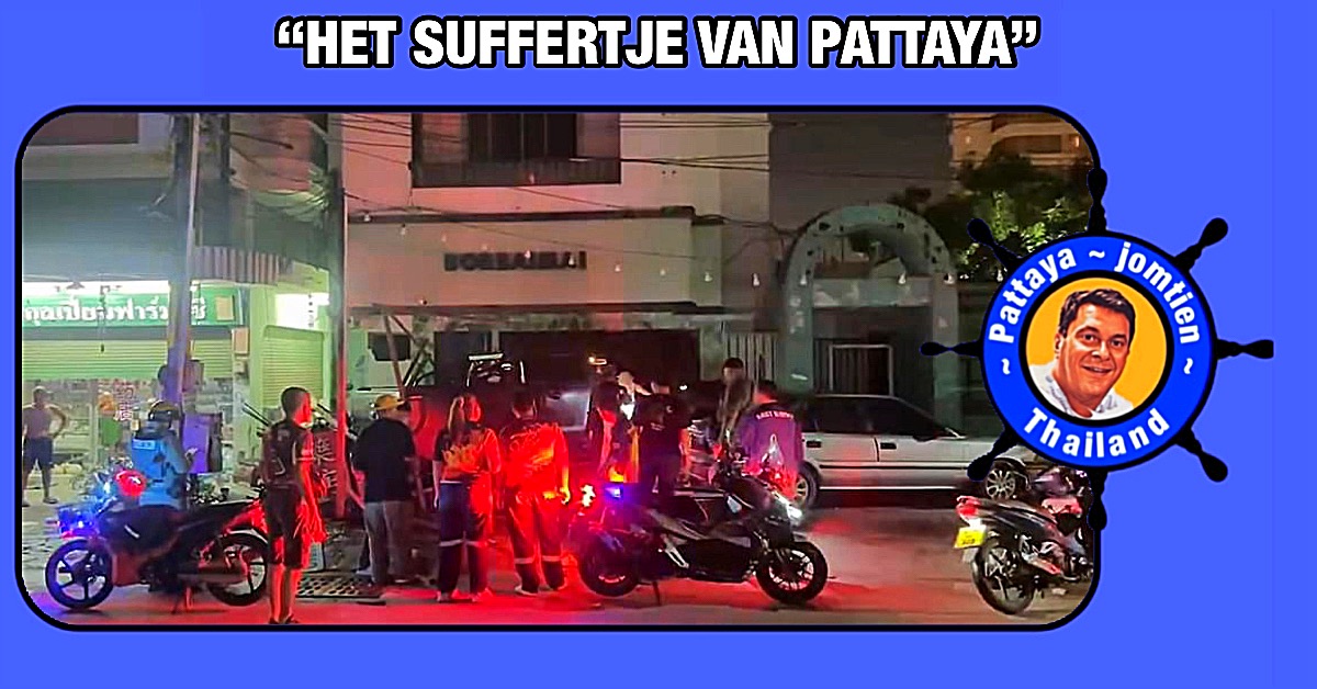 Australiër racet met zijn Ford Ranger een apotheek in Pattaya-Oost binnen 