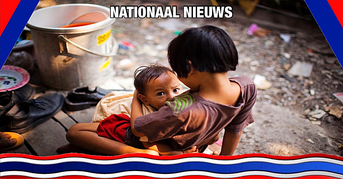 Mensen die in Thailand in armoede leven, worden met de nek aangekeken 