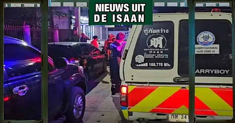 Vermiste ziekenhuis-patiënte bleek dood op de achterbank van een verpleegster in Noordoost-Thailand te liggen