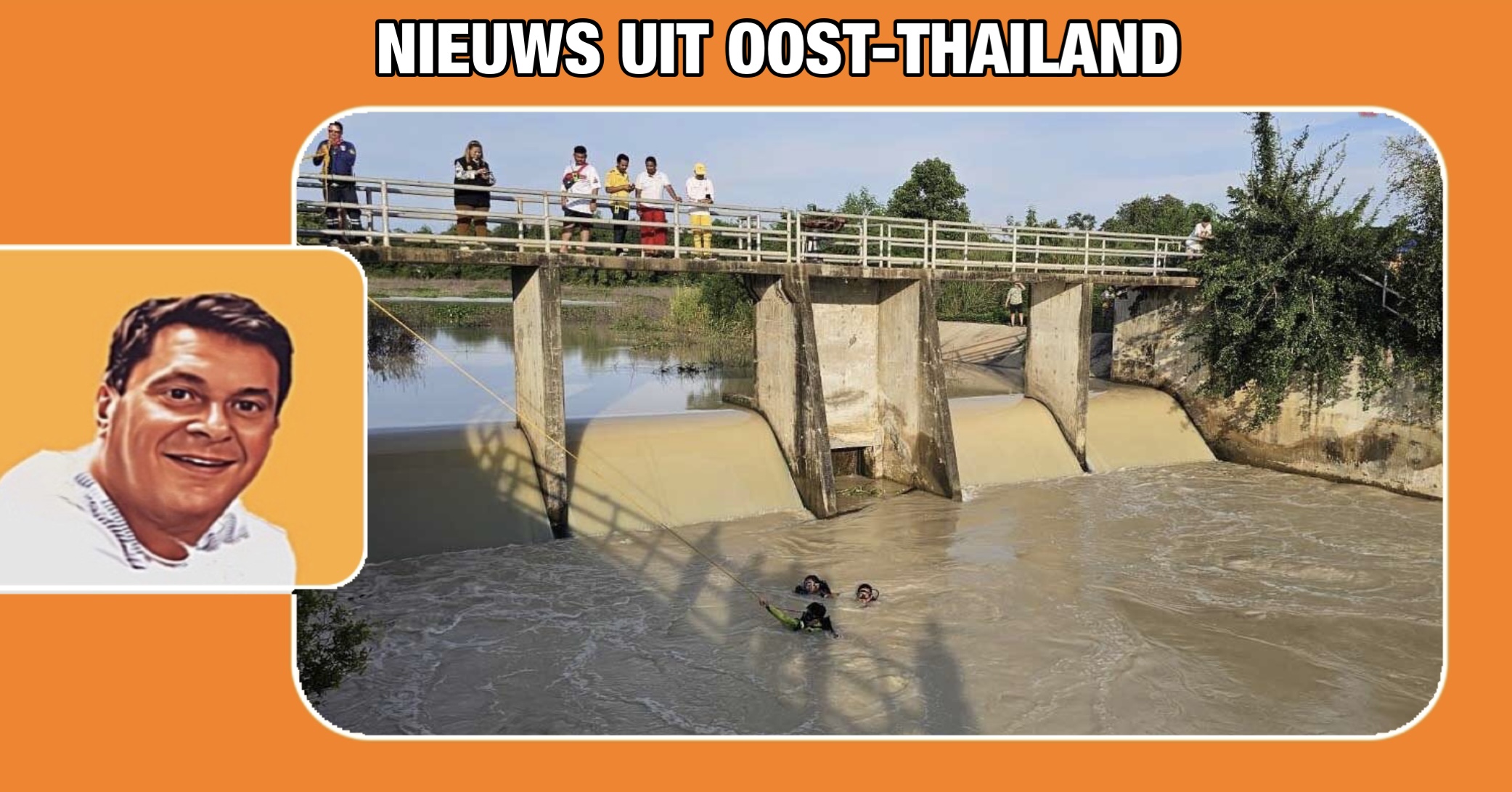 Twee jongens tragisch verdronken nadat ze in Oost-Thailand door een draaikolk werden meegesleurd