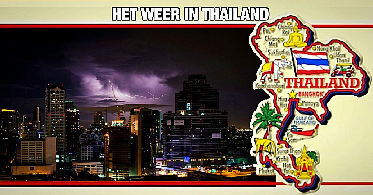 Thailand krijgt te maken met een nieuwe tropische storm, genaamd Chami, deze zal voor zware regenval in Thailand zorgen 