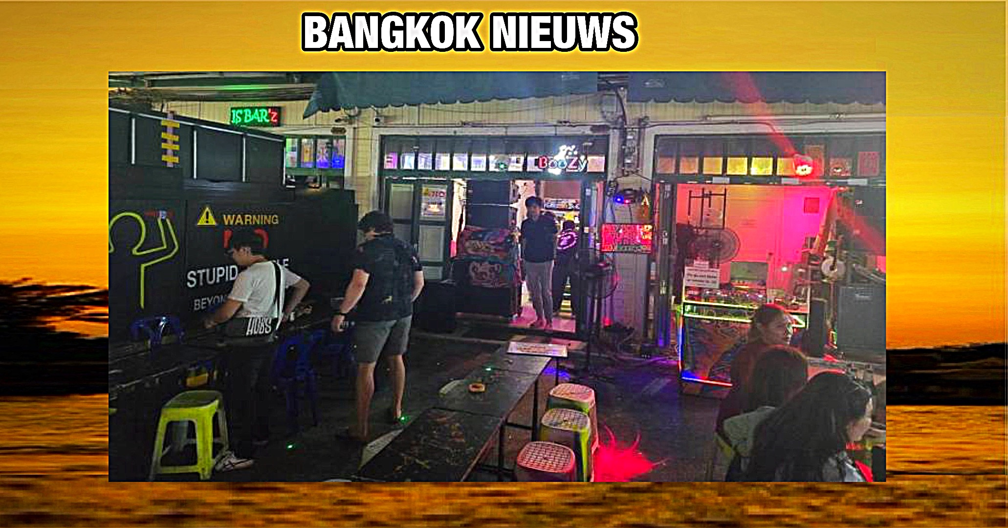 De politie van Bangkok raakt niet uitgelachen over de verkoop van lachgas op Khao San Road