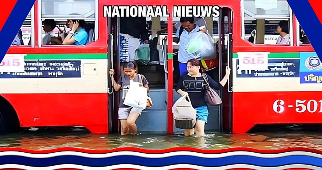 Stijgende zeespiegel bedreigt zeven provincies in Thailand , vrees voor overstromingen heerst