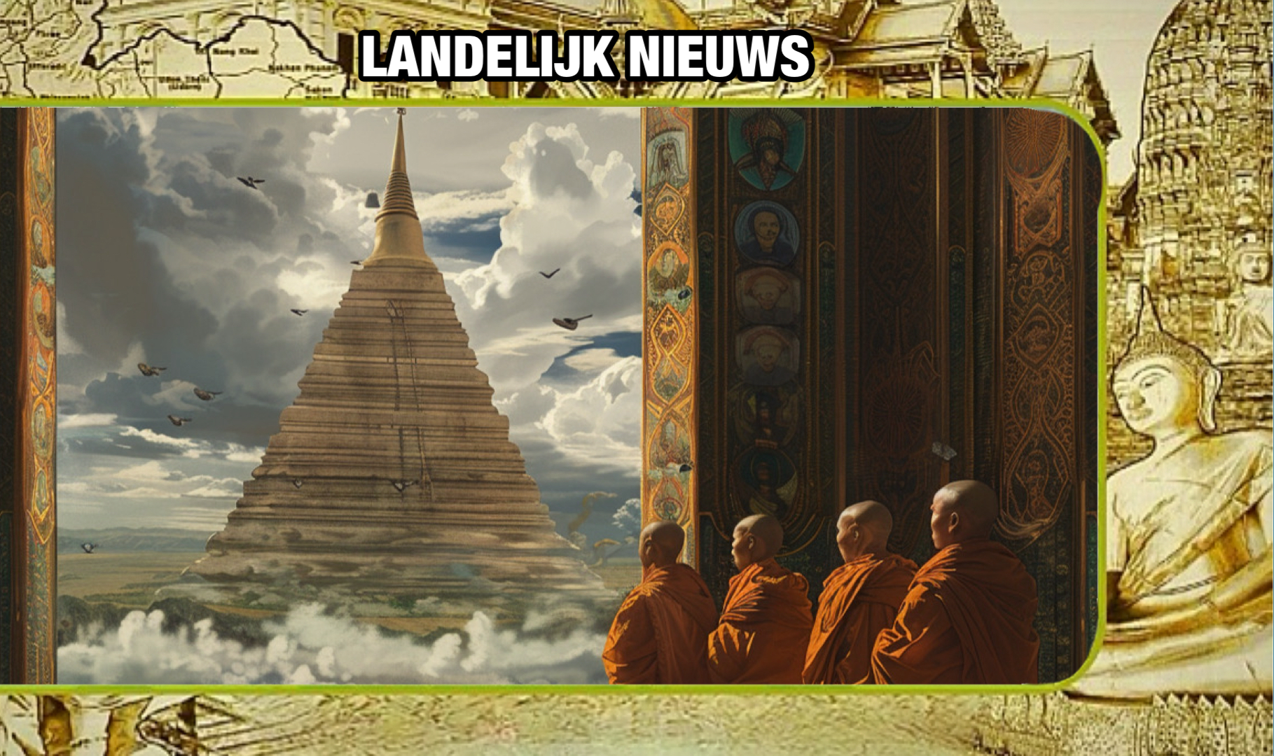 Boeddhistische monniken verliezen in Thailand meer dan een miljard baht in een piramidespel