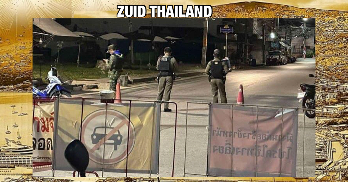 Gisteravond ontplofte een zelfgemaakte bom in Thaise provincie Pattani