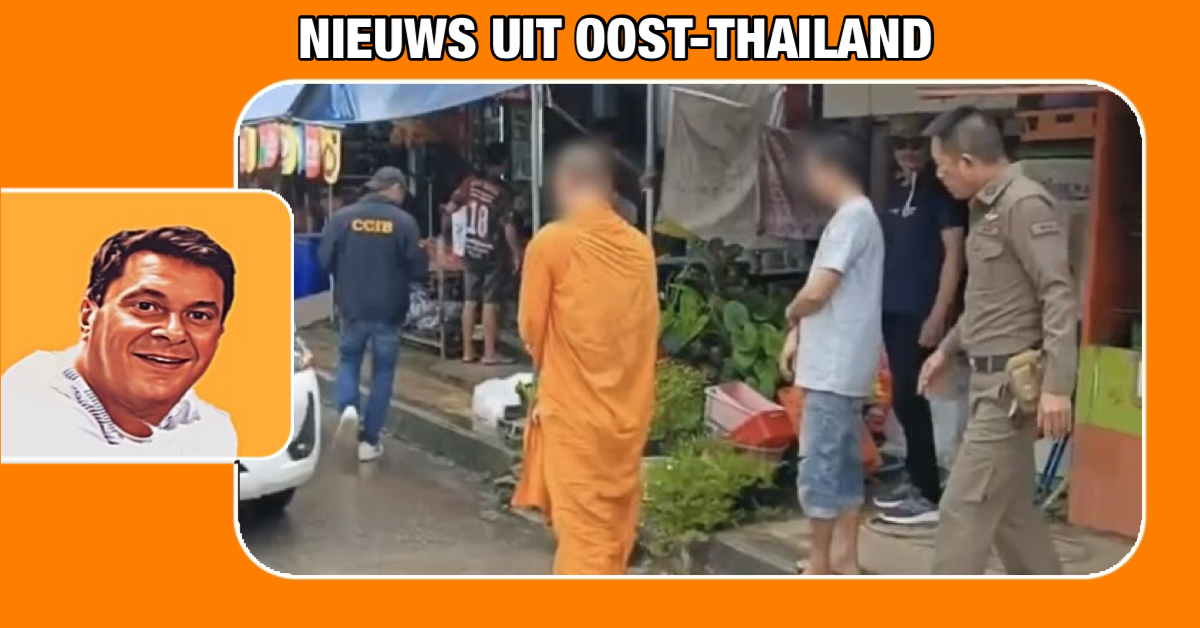 Monnik en zijn maat in Oost-Thailand opgepakt voor oplichterij voor een goed doel