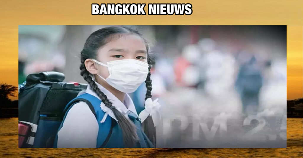 De BMA waarschuwt vandaag voor een dip in de luchtkwaliteit in 17 districten van Bangkok