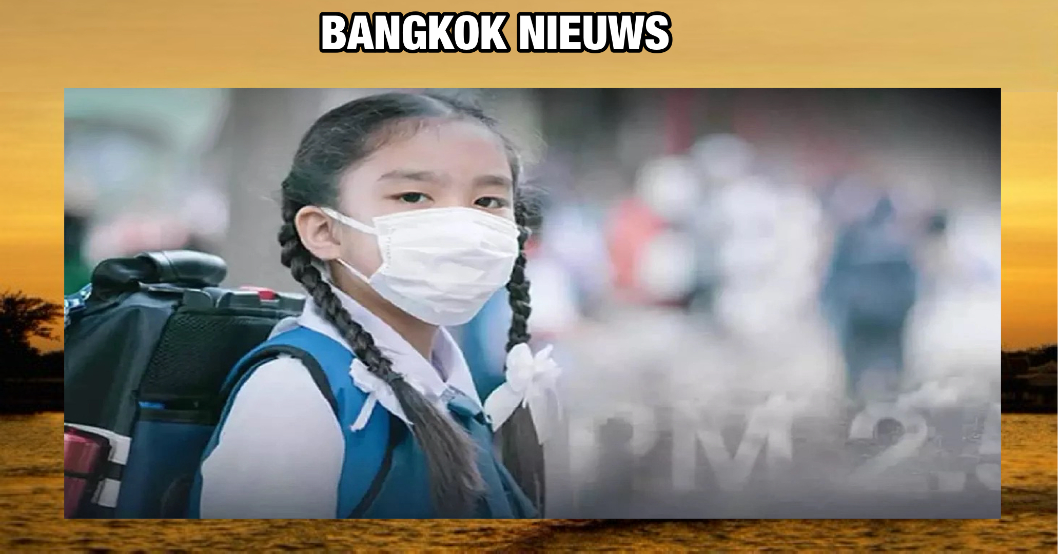De BMA waarschuwt vandaag voor een dip in de luchtkwaliteit in 17 districten van Bangkok