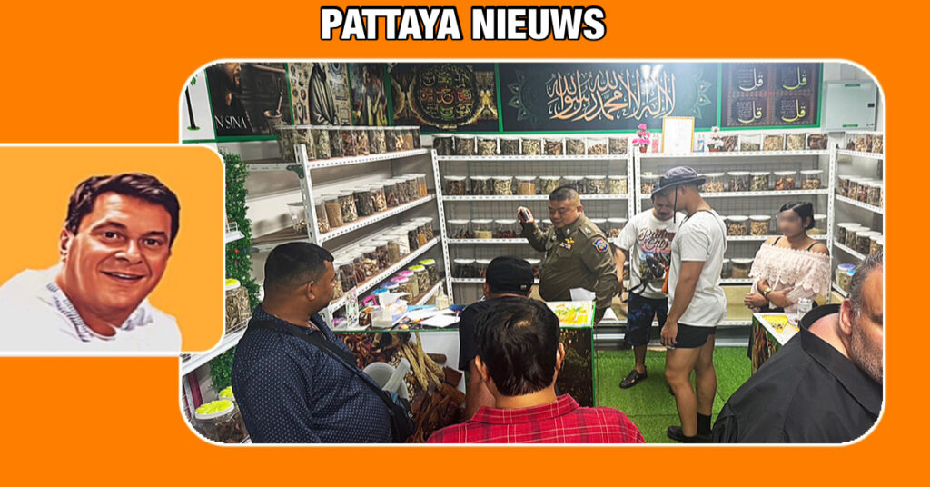 Pakistaanse mannen in Pattaya gearresteerd voor het dwingen van kruidenverkoop aan Indische toeristen 