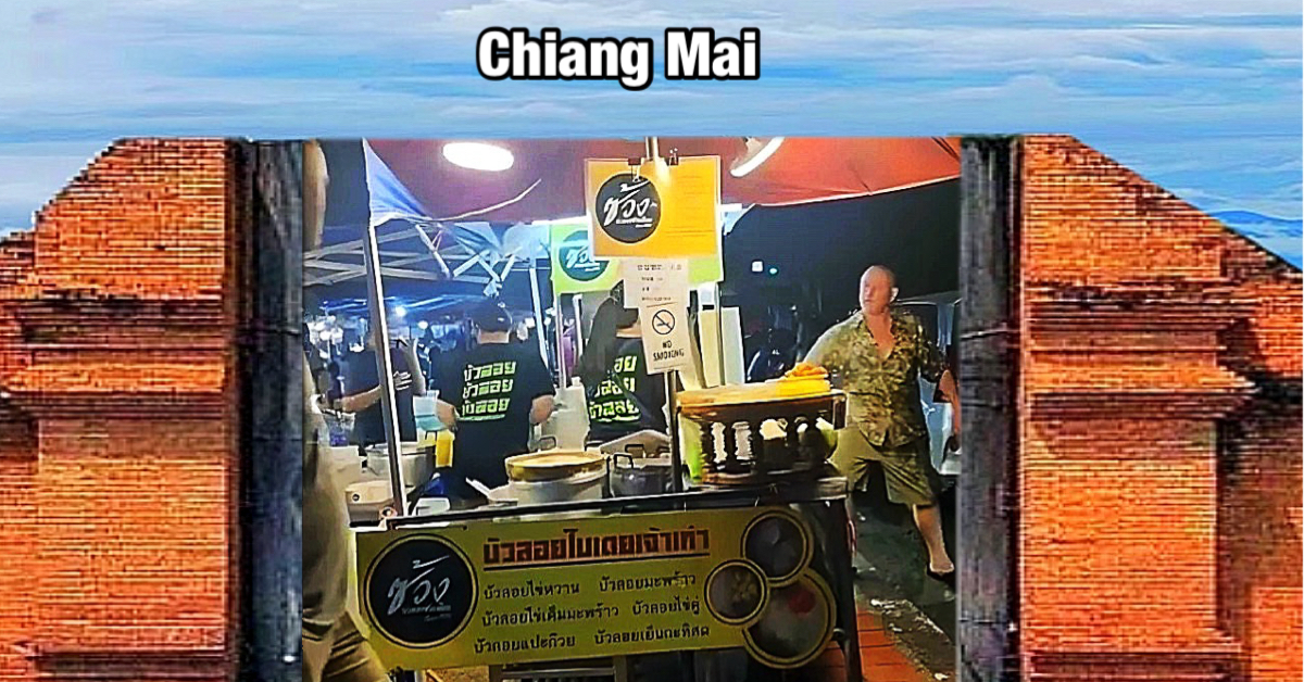 🎥 | Schokkende confrontatie in Noord-Thailand : buitenlander vernietigt streetfood kraam na waarschuwing over rookverbod in Chiang Mai