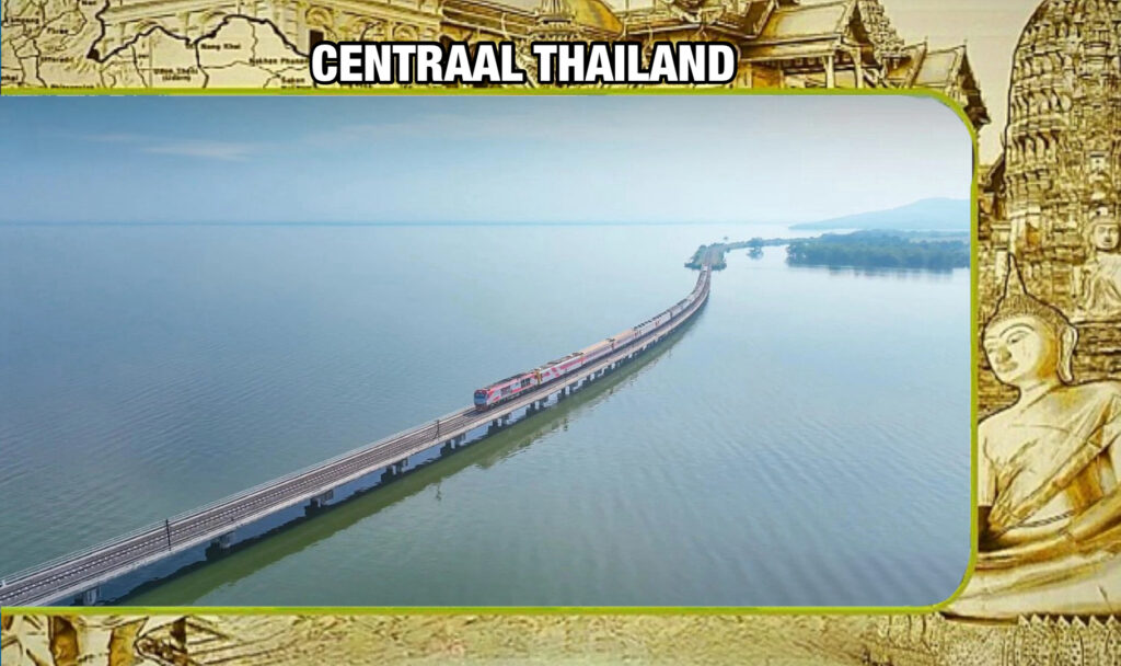 De staats spoorwegmaatschappij van Thailand start met de lancering van de “Drijvende spoorlijn” naar de Pa-Sak-Jolasid-dam