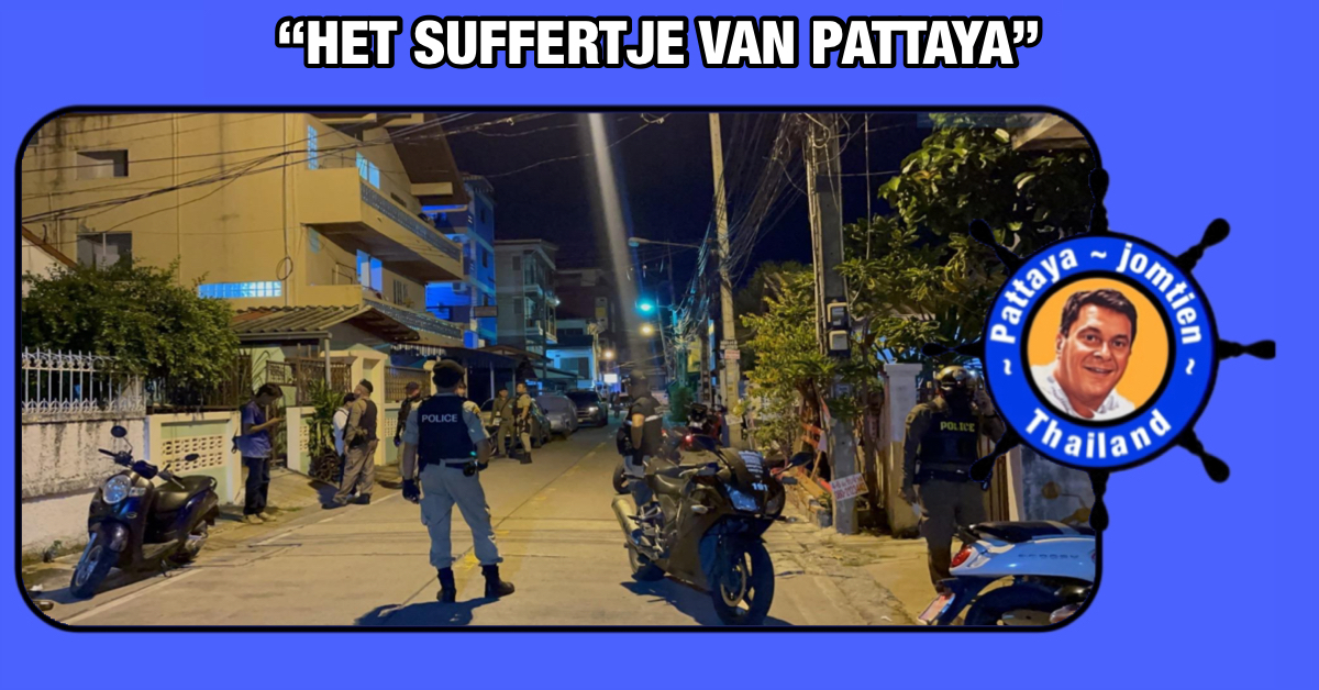 Nepgranaat brengt huisbaas in Pattaya in paniek, die in allerijl de politie belt