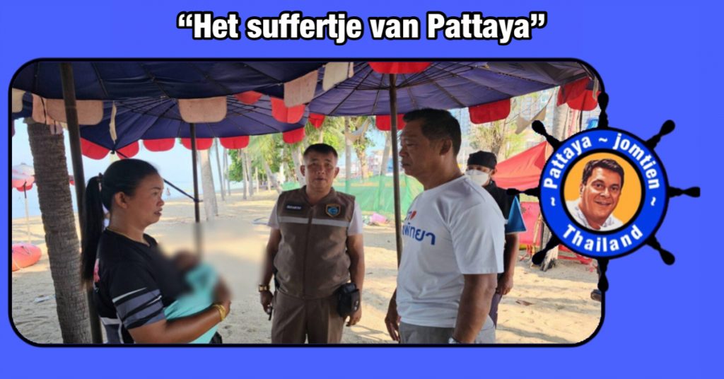 Achtergelaten baby op Jomtien Beach aangetroffen, de autoriteiten van Pattaya haasten zich om te helpen