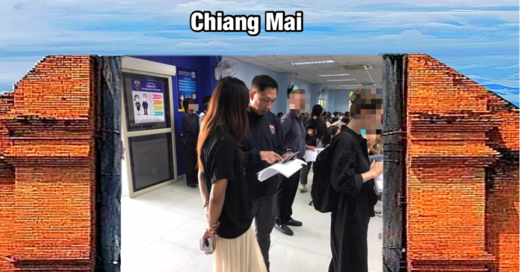 Mon Dieu, de immigratiepolitie in Noord-Thailand arresteerde in Chiang Mai, een Filipijnse vrouw inzake een ‘Triangle Amoureux’ smaadzaak!