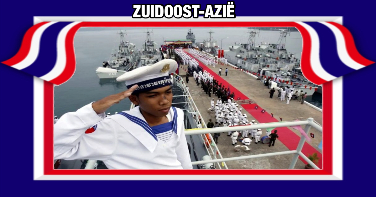 De buurlanden van Cambodja, waaronder Thailand, kijken argwanend naar Chinese militaire invloed in de zeehaven van Ream